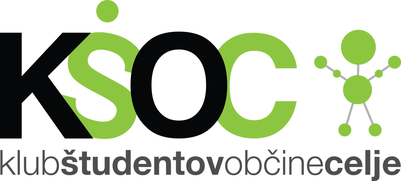Klub študentov občine Celje — logotip